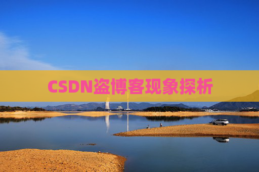 CSDN盗博客现象探析